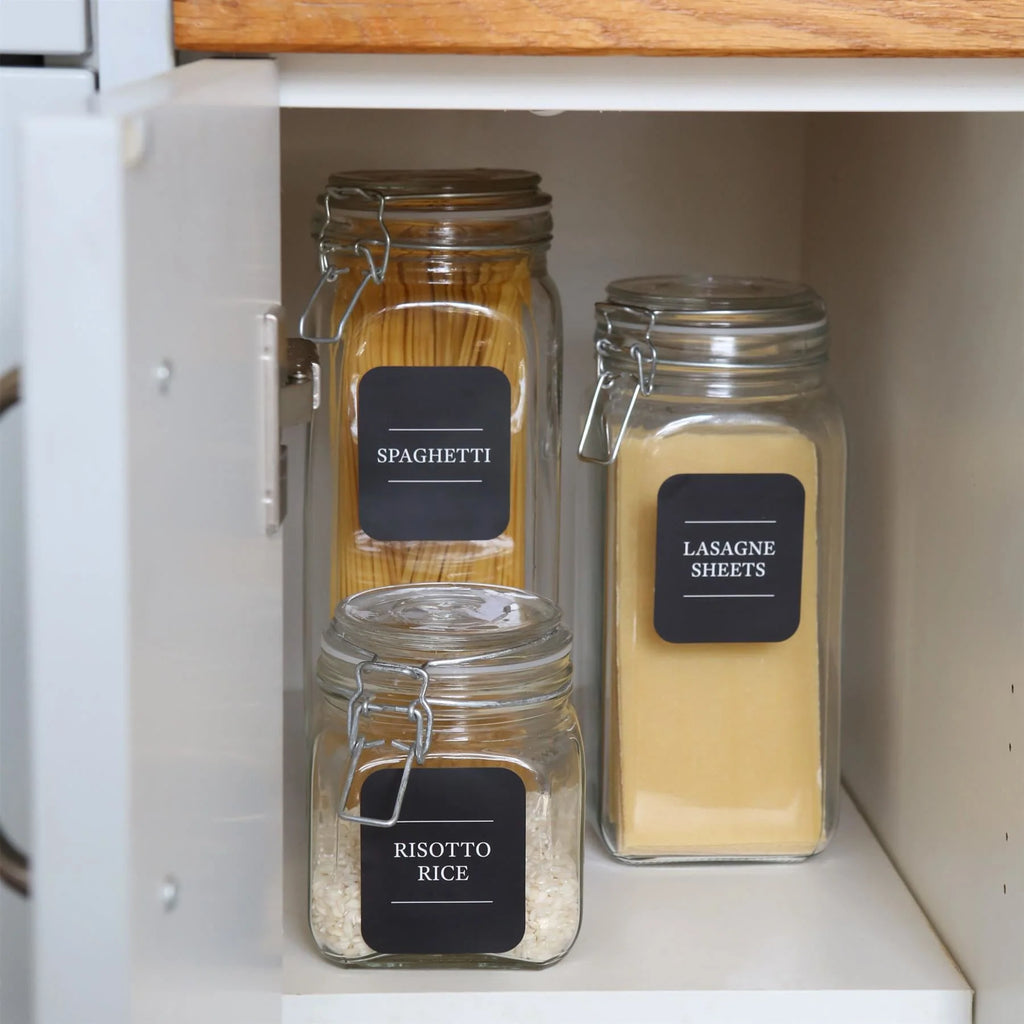 Argon Tableware Storage Jar Labels – Pack of 36