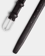 SUITSUPPLY Dark Red Leather Belt