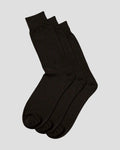 Charles Tyrwhitt 3 Pair Cotton Rich Multipack Socks - Black