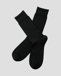 Charles Tyrwhitt Micro Dash Socks - Black & White