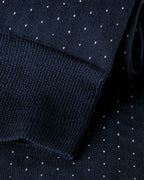 Charles Tyrwhitt Micro Dash Socks - French Blue & White