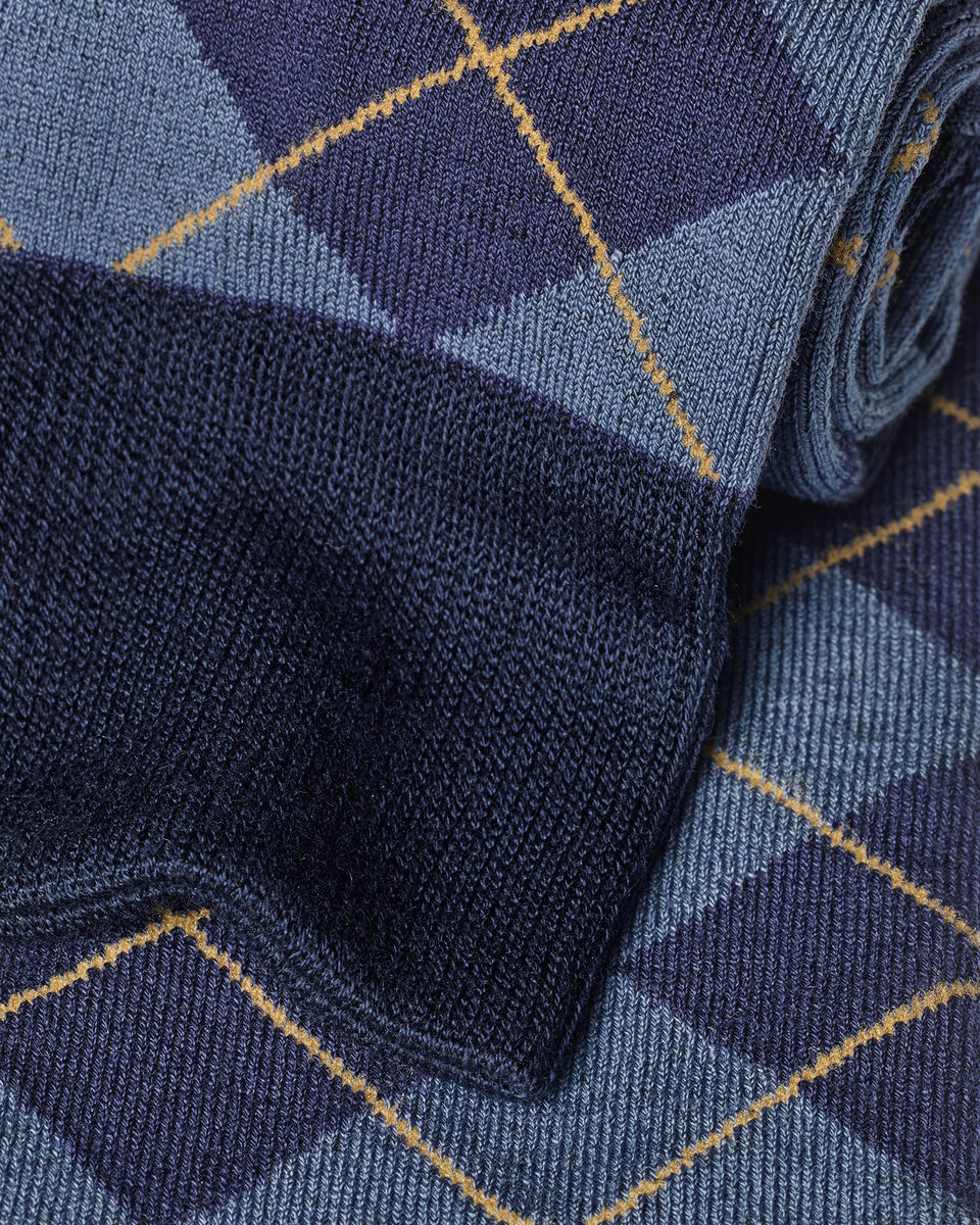 Charles Tyrwhitt Argyle Socks - Denim Blue
