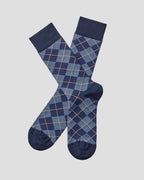 Charles Tyrwhitt Argyle Socks - Denim Blue