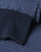 Charles Tyrwhitt Herringbone Socks - Indigo Blue