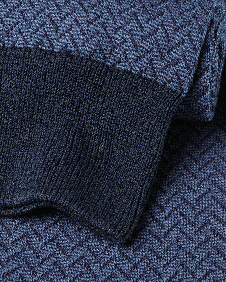 Charles Tyrwhitt Herringbone Socks - Indigo Blue