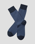 Charles Tyrwhitt Herringbone Socks - Indigo Blue