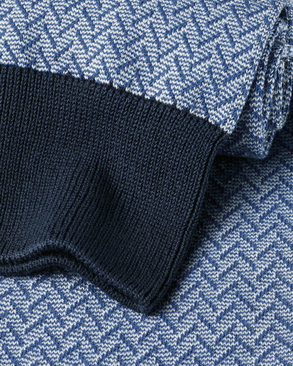 Charles Tyrwhitt Herringbone Socks - Sky Blue