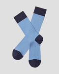Charles Tyrwhitt Textured Socks - Cornflower Blue
