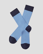 Charles Tyrwhitt Textured Socks - Cornflower Blue
