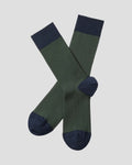 Charles Tyrwhitt Textured Socks - Forest Green