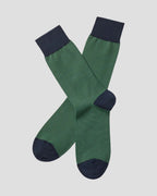 Charles Tyrwhitt Stripe Socks - Green