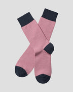 Charles Tyrwhitt Puppytooth Socks - Pink