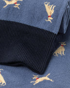 Charles Tyrwhitt Dog Novelty Socks - Steel Blue