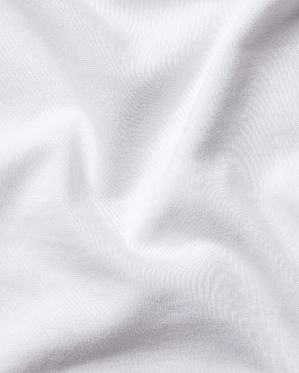 Charles Tyrwhitt 2-Pack V-Neck Cotton Undershirt - White