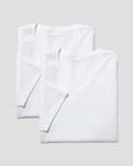 Charles Tyrwhitt 2-Pack V-Neck Cotton Undershirt - White