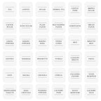 Argon Tableware Storage Jar Labels – Pack of 36