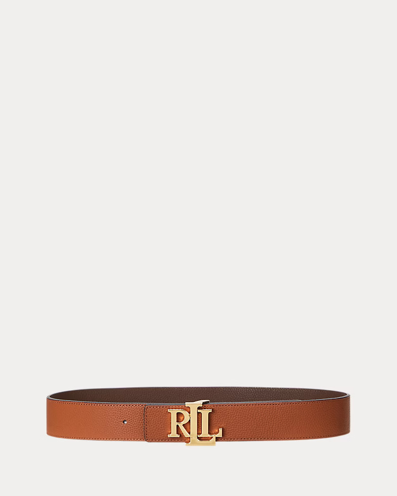 Lauren Ralph Lauren Wide Reversible Logo Belt