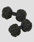 Charles Tyrwhitt Knot Cufflinks - Black