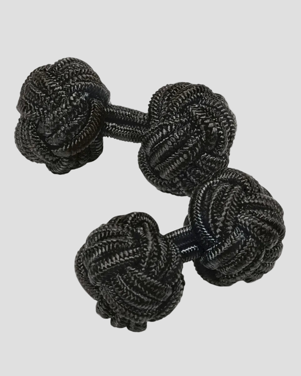 Charles Tyrwhitt Knot Cufflinks - Black