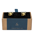 Charles Tyrwhitt Knot Cufflinks - Gold