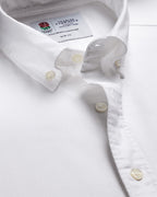 Charles Tyrwhitt England Rugby Stretch Washed Oxford Shirt - White