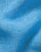 Charles Tyrwhitt England Rugby Pure Linen Shirt – Ocean Blue