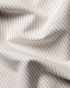 Charles Tyrwhitt Button-Down Stretch Washed Oxford Stripe Shirt - Stone