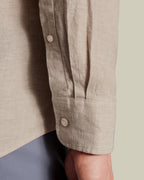 Charles Tyrwhitt Pure Linen Shirt - Oatmeal