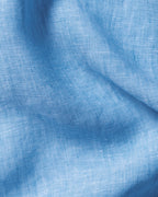 Charles Tyrwhitt Pure Linen Shirt - Ocean Blue