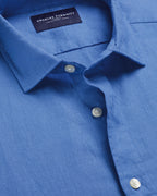 Charles Tyrwhitt Pure Linen Shirt - Corn Blue