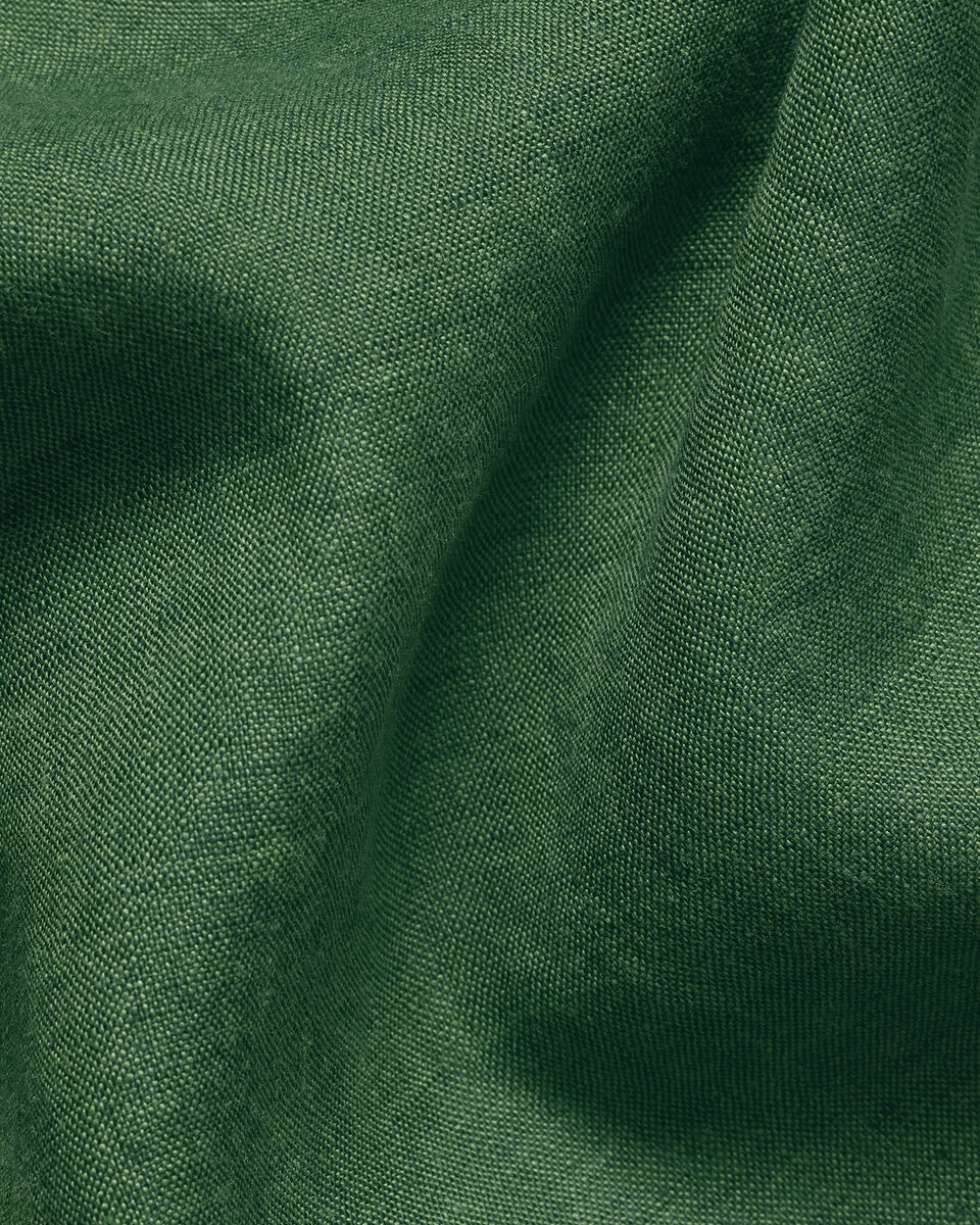 Charles Tyrwhitt Pure Linen Shirt - Green
