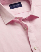 Charles Tyrwhitt Pure Linen Shirt - Pink