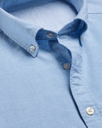 Charles Tyrwhitt Stretch Washed Oxford Shirt - Sky Blue