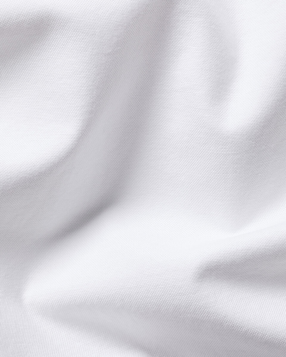 Charles Tyrwhitt Button-Down Stretch Washed Oxford Shirt - White