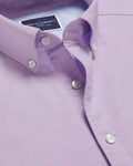 Charles Tyrwhitt Stretch Washed Oxford Shirt - Lilac