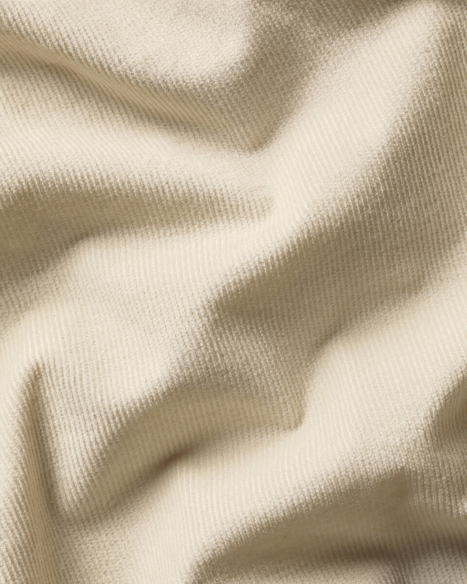Charles Tyrwhitt Corduroy Stretch Shirt - Cream