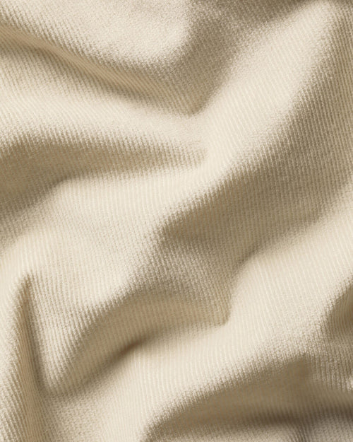 Charles Tyrwhitt Corduroy Stretch Shirt - Cream