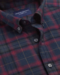Charles Tyrwhitt Brushed Flannel Shirt - Navy