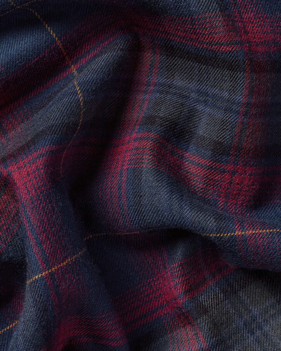 Charles Tyrwhitt Brushed Flannel Shirt - Navy