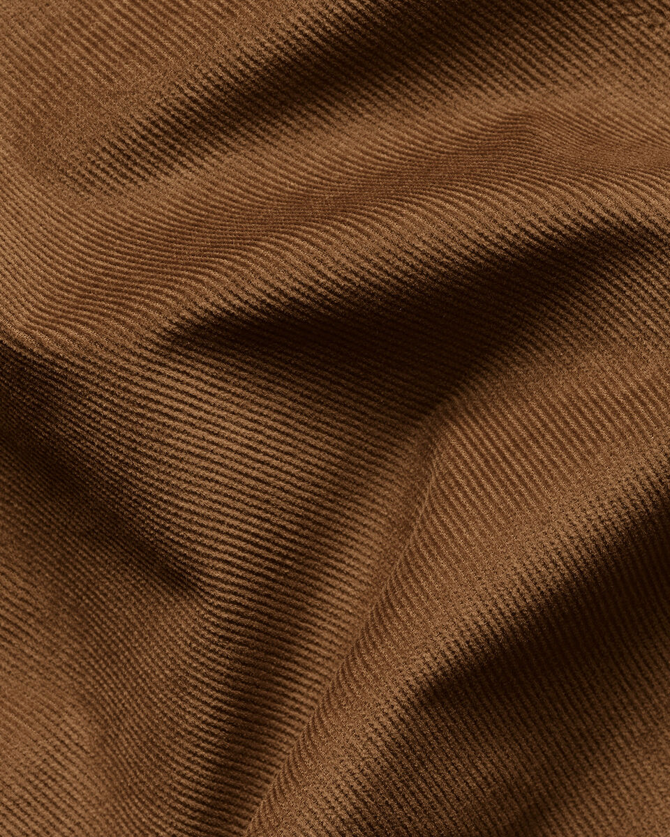 Charles Tyrwhitt Corduroy Stretch Shirt - Tan