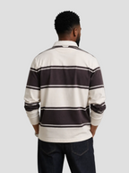 GANT Block Striped Rugger – Evening Blue