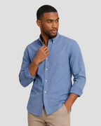Charles Tyrwhitt Brushed Flannel Shirt - Denim Blue