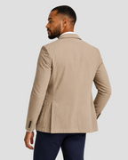 Charles Tyrwhitt Cotton Stretch Jacket - Taupe