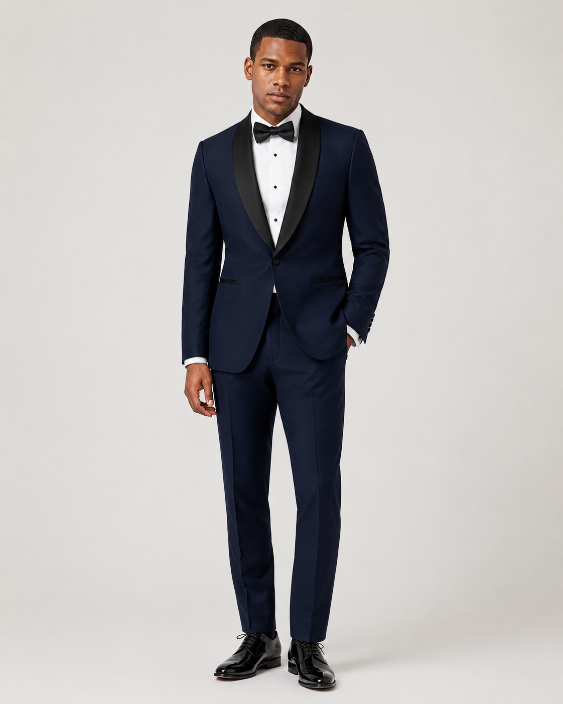 Charles Tyrwhitt Double Breasted Dinner Suit - Dark Navy