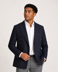 Charles Tyrwhitt Double Breasted Proper Blazer - Navy - LuxxeCoast