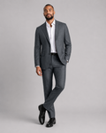 Charles Tyrwhitt Luxury Italian Suit - Graphite Grey - LuxxeCoast