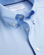 Charles Tyrwhitt Non-Iron Twill Shirt - Sky Blue