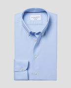 Charles Tyrwhitt Non-Iron Twill Shirt - Sky Blue