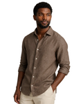 Charles Tyrwhitt Pure Linen Shirt - Mocha