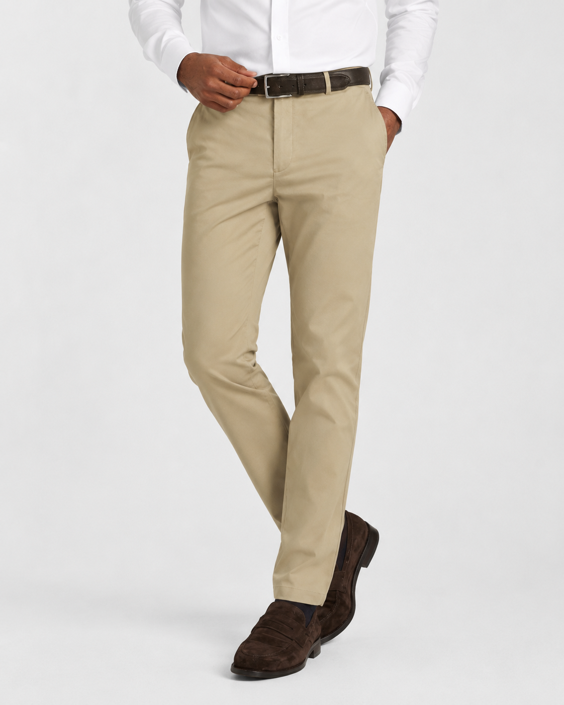 Charles Tyrwhitt Ultimate Non-Iron Chinos - Taupe